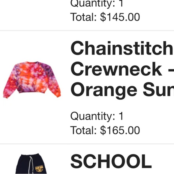 Camp high collective cropped sweater - Picture 4 of 4